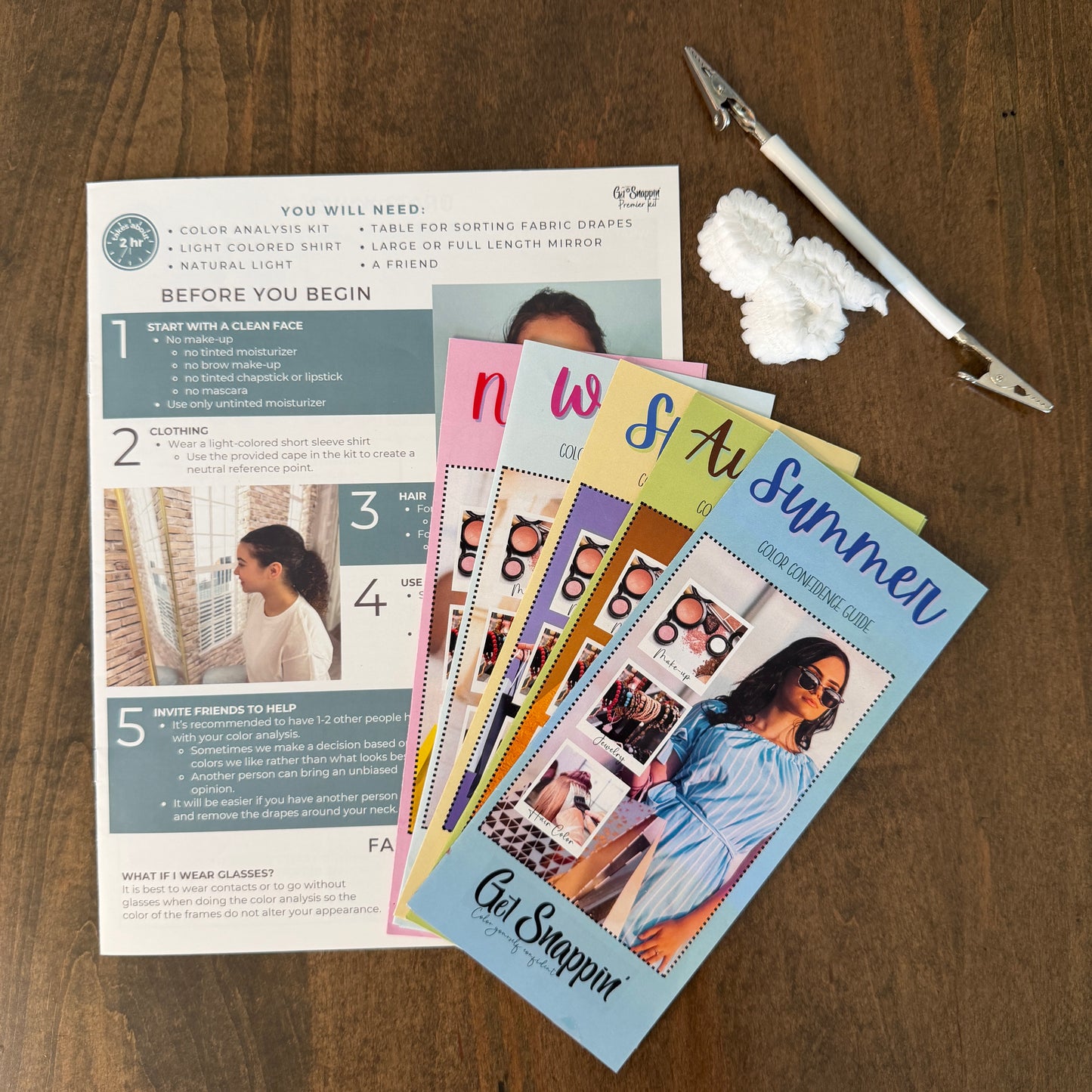 Premier Seasonal Color Analysis Kit